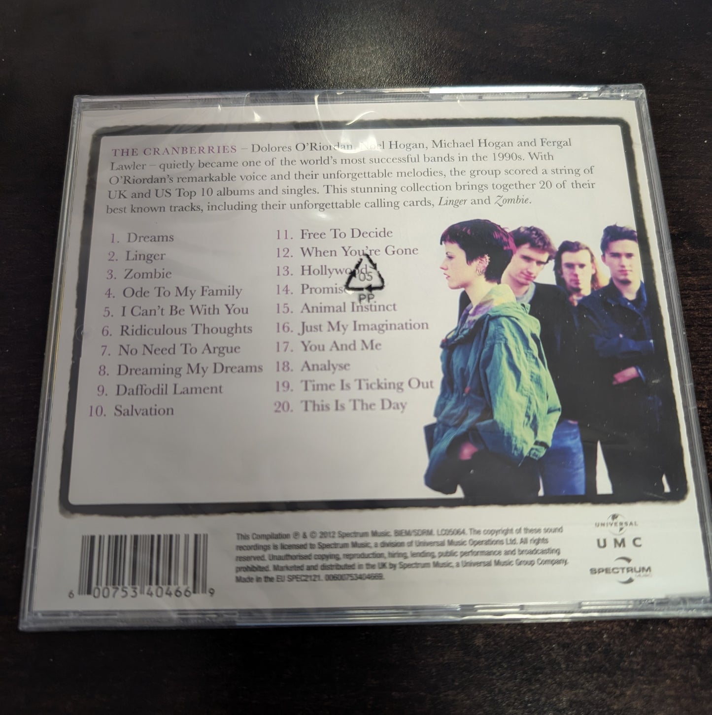 The Cranberries – Dreams: The Collection (CD, 2012)